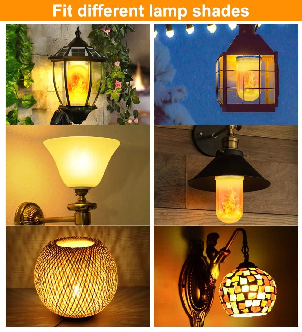 Huge sale 48% OFF🔥2023 UPGRADE LED FLAME LIGHT BULB With Gravity Sensing Effect Imported from Germany