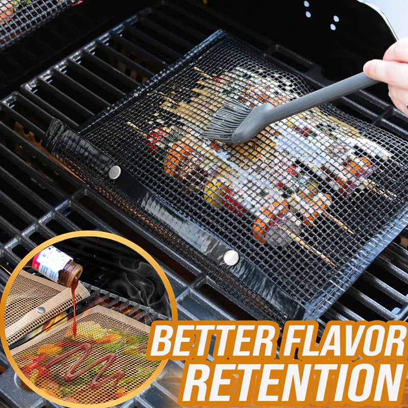 🔥Clearance Sale 48% OFF🔥Reusable Non-Stick BBQ Mesh Grilling Bags