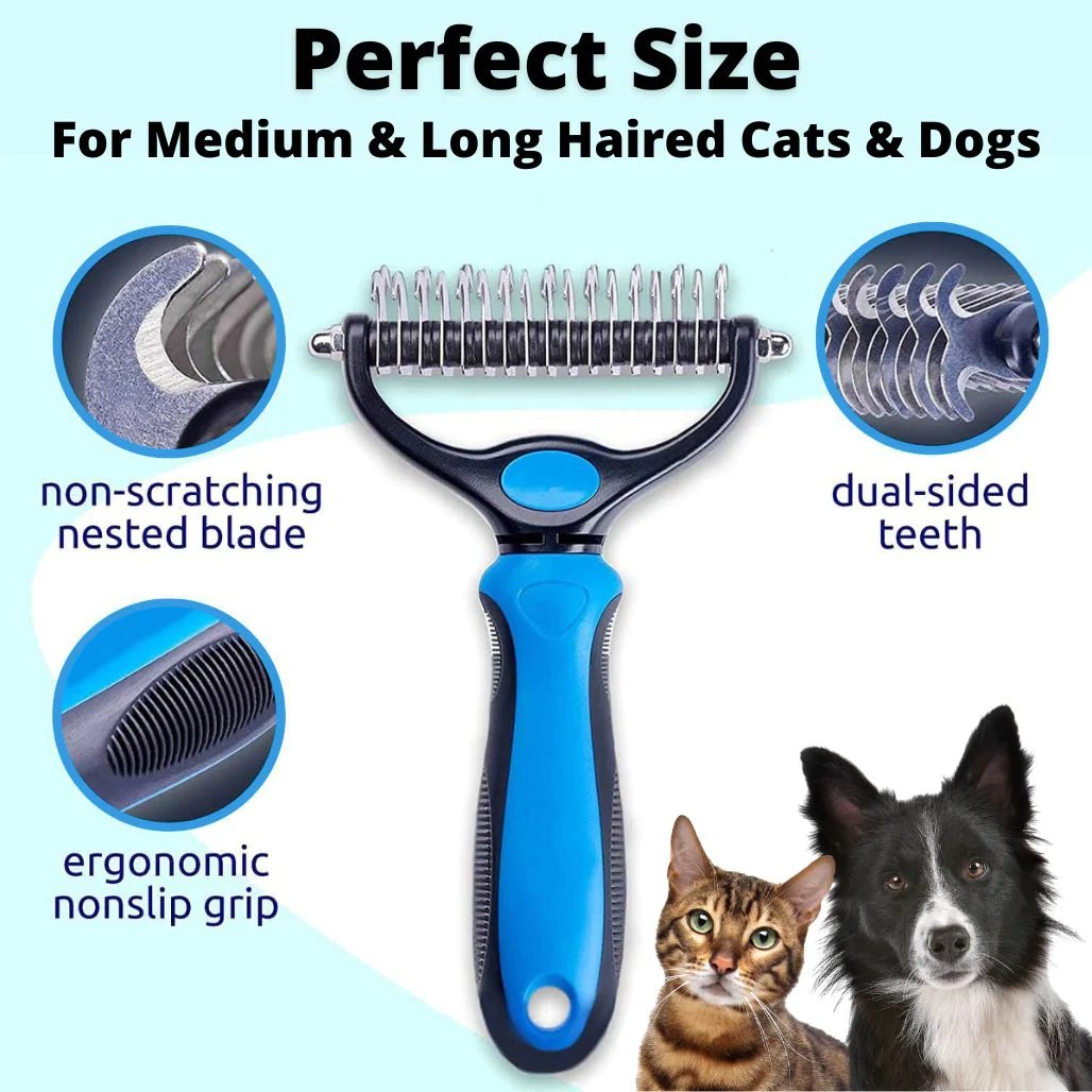 🎁2025 New Year Hot Sale🎁Professional Deshedding Tool For Dogs And Cats