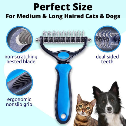 🎁2025 New Year Hot Sale🎁Professional Deshedding Tool For Dogs And Cats