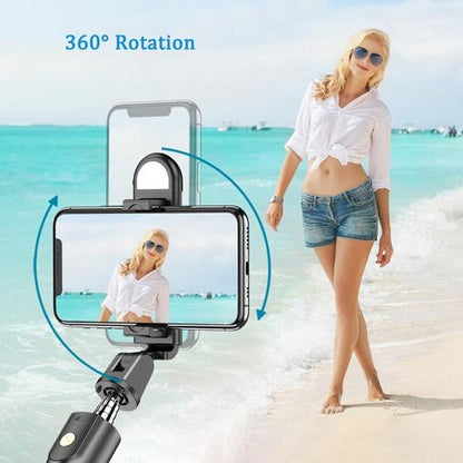 🎄Early Christmas Sale 50% off ⚡6 In 1 Wireless Bluetooth Selfie Stick