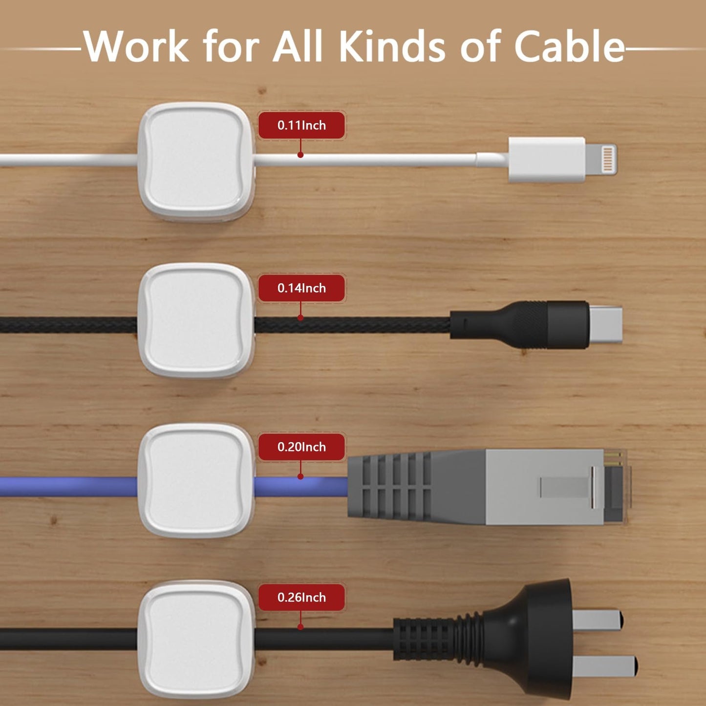 🔥 HOT SALE 49% OFF-Magnetic Cable Clips