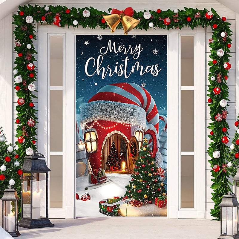🎄27#🎄Santa's Christmas curtain