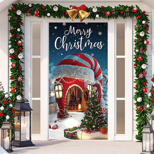 🎄27#🎄Santa's Christmas curtain