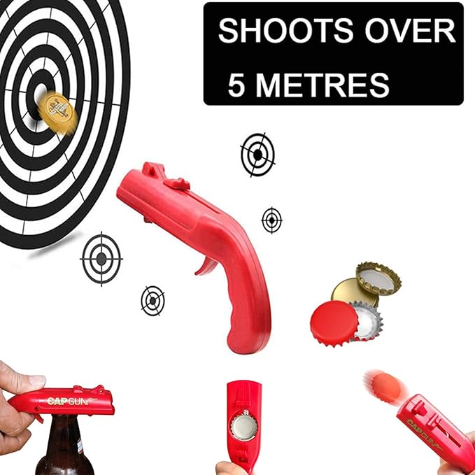 🔥Hot Sale 49% OFF-Beer Bottle Opener Cap Gun