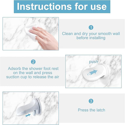 🔥2025 HOT SALE-Shower Foot Rest