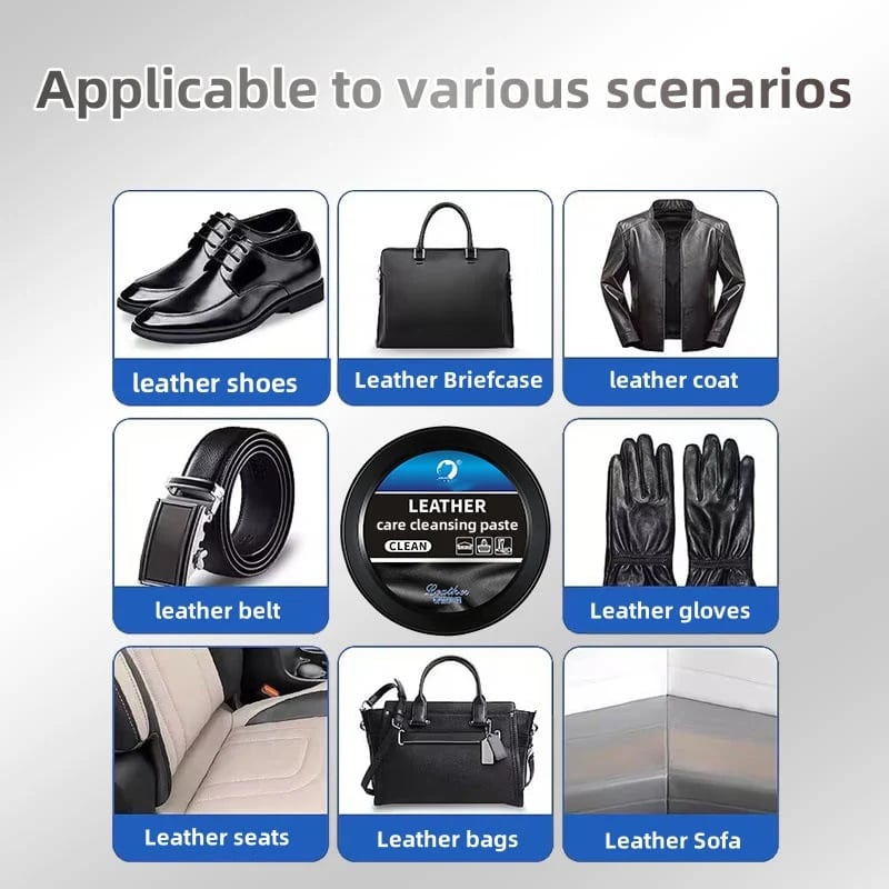 🔥 Leather Cleaning and Care Cream & Cleaning Paste for Leather Care