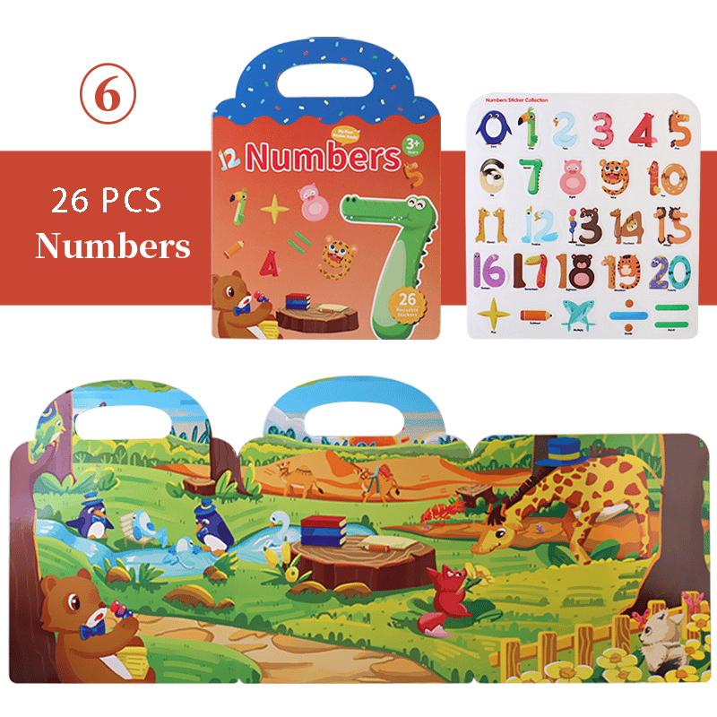 🔥Last Day 50% OFF🔥Jelly Sticker Book - Buy 3 Free Shipping