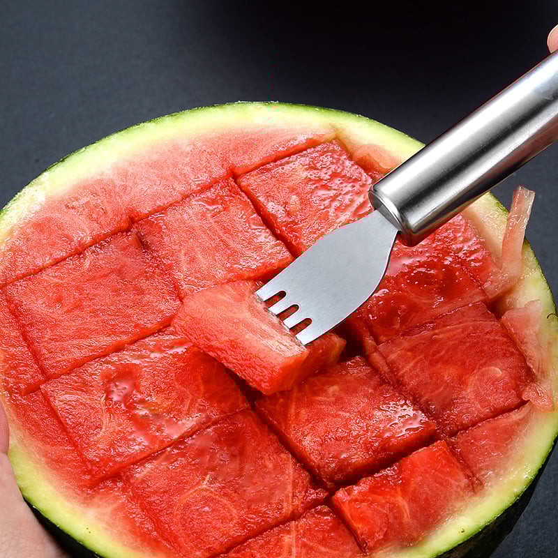 🍉Effortless Fruit Prep-49% OFF-✨ 2-in-1 Fruit Cutter & Fork – For Quick and Easy Fruit Serving! 🍓
