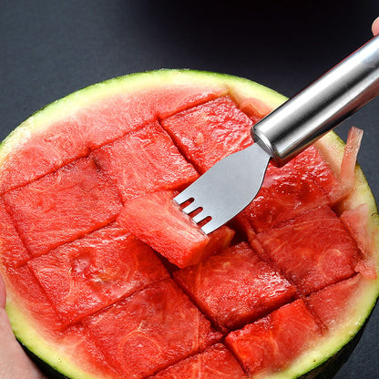 🍉Effortless Fruit Prep-49% OFF-✨ 2-in-1 Fruit Cutter & Fork – For Quick and Easy Fruit Serving! 🍓
