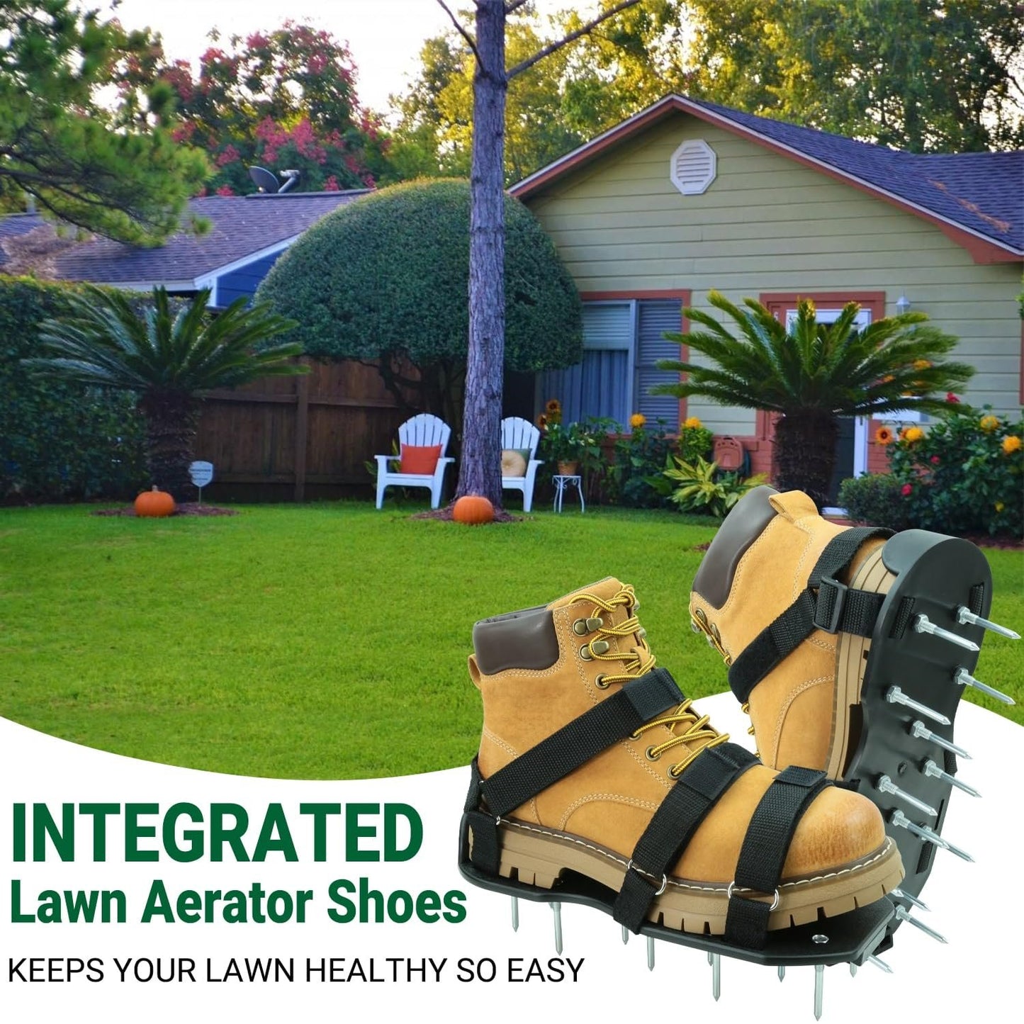 ✨2025 New Release -49% Off- DenForste Lawn Aerator Shoes for Grass