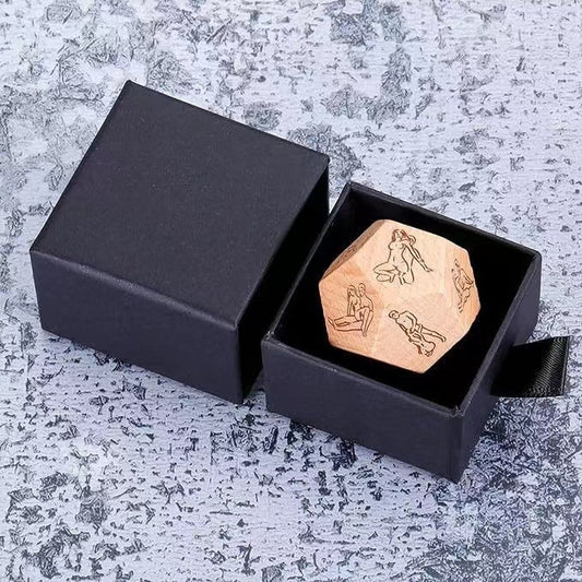 🔥LAST DAY 50% OFF🔥Funny 12-Sided Wood Decision Dice