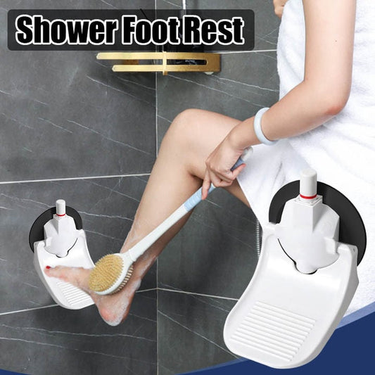 ✨Foot Stand for Inside Shower with Powerful Suction Cup✨