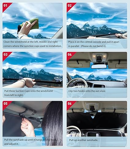 ✨Retractable Car Sunshade