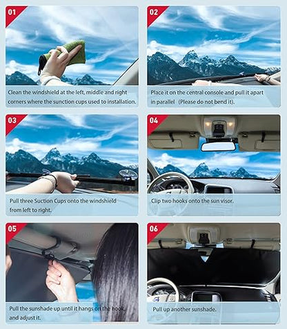 ✨Retractable Car Sunshade