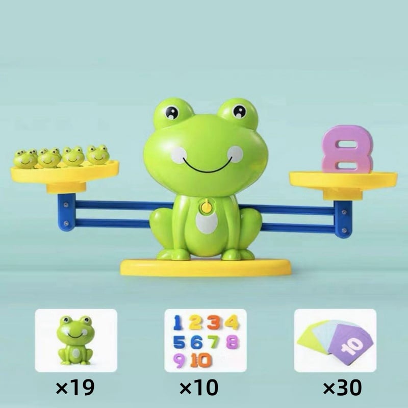 🔥LAST DAY 48% OFF🔥Educational Frog Balance Number Toy