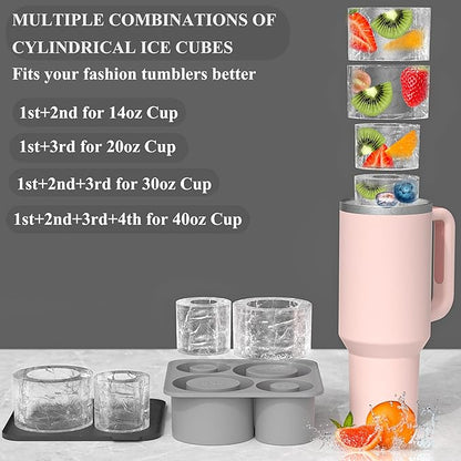 🔥Last Day Promotion 49% OFF🔥 Cylinder Ice Mold for Tumbler Cup