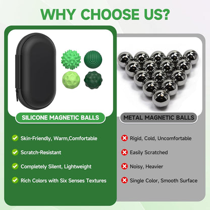 🔥2025 New Sale 49% OFF- Silicone Magnetic Balls✨