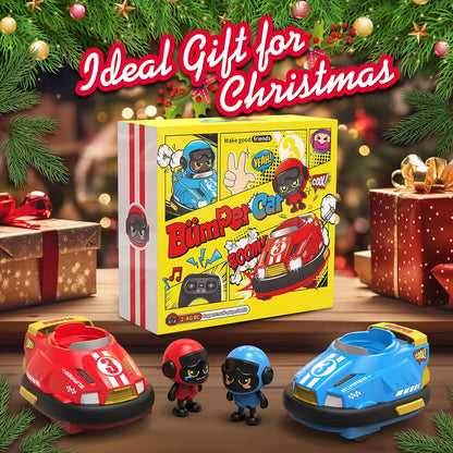 Two person game remote control collision car toy