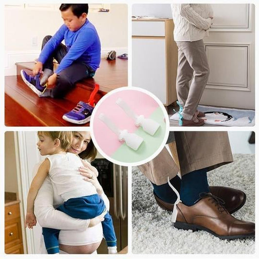 Helpers wear shoes
