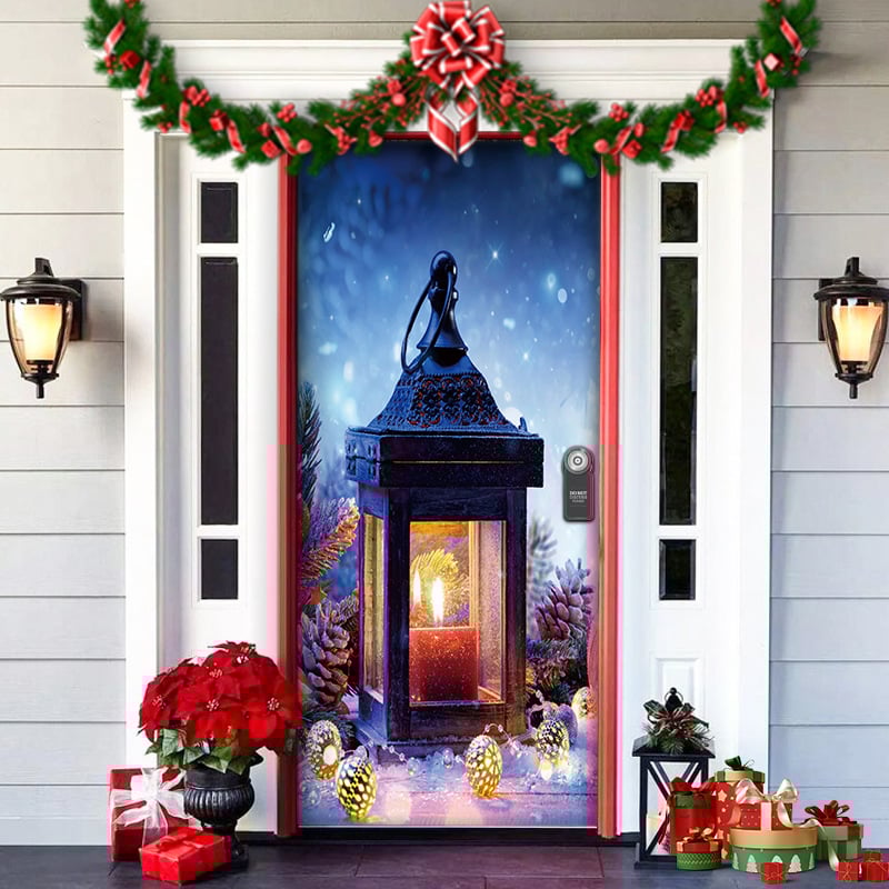 🎄1# - 32#🎄Santa's Christmas curtain