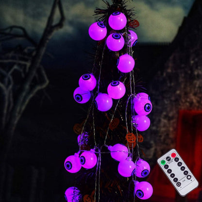 Halloween Ghost Eyeball Lights String Eyeballs