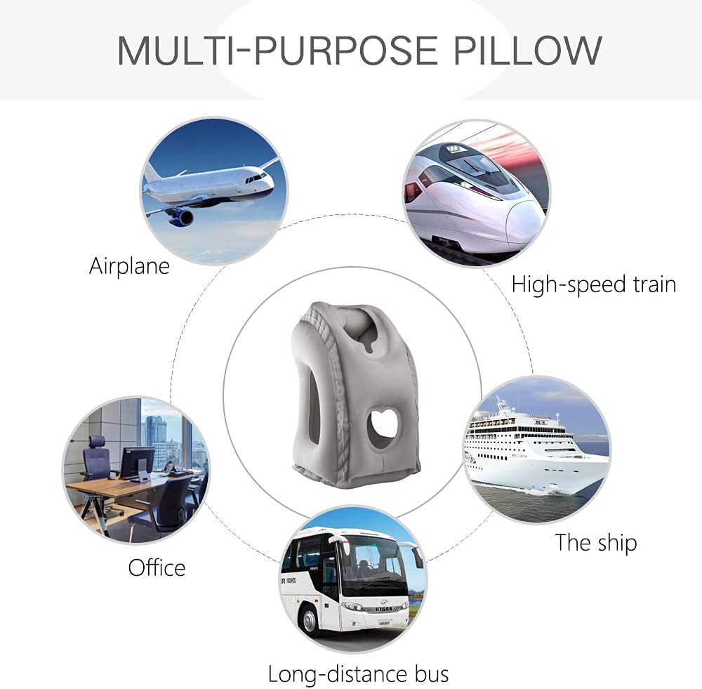 Last Day Special Sale 49% OFF🔥Inflatable Travel Pillow--Buy 2 Free Shipping