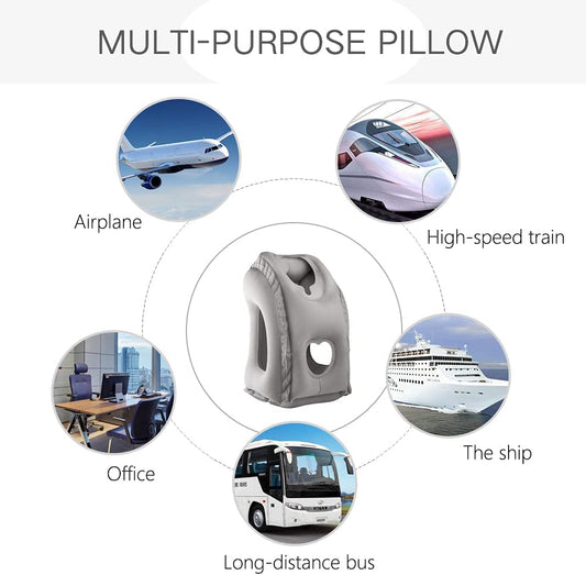 Last Day Special Sale 49% OFF🔥Inflatable Travel Pillow--Buy 2 Free Shipping
