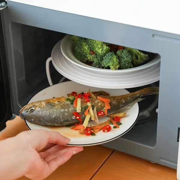 🎈Microwave Oven Steamer Storage Rack🍱buy more save more👍