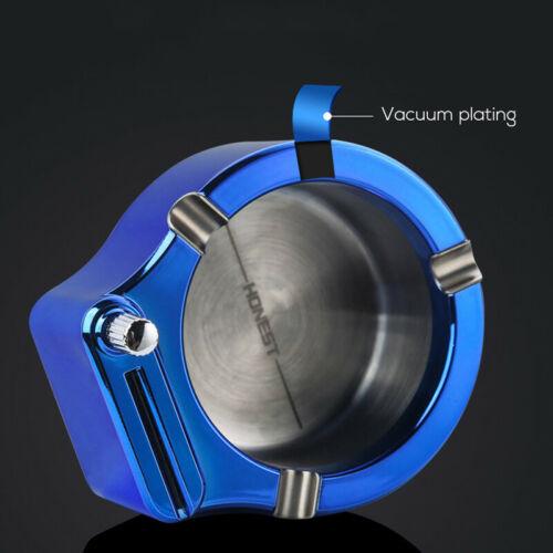 Retro Metal Ashtray Ten Thousand Match Lighter