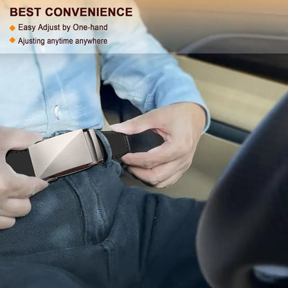 🔥Father's Day Sale 49% OFF - Leather Ratchet Belt With Adjustable Buckle