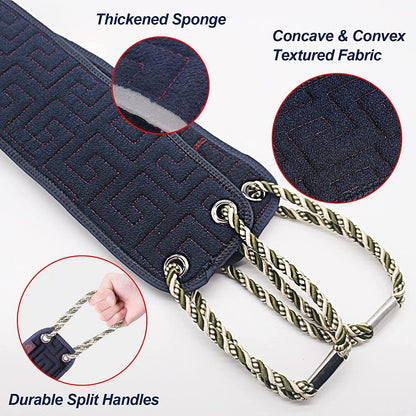 Pull Back Scarf Bath Scrubber for Body Massage