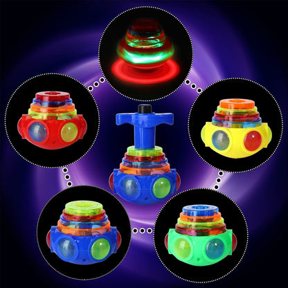 🔥BIG SALE - HALF PRICE🔥 Music Flashing Spinners Toy With Launcher