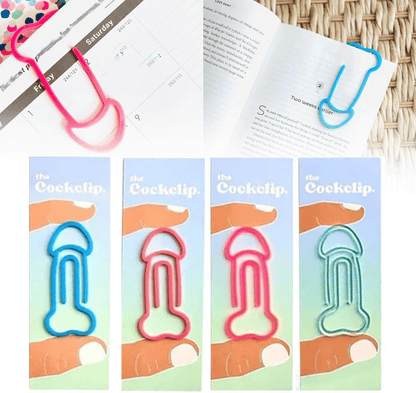 Cockclip Weenie Shaped Book Clip