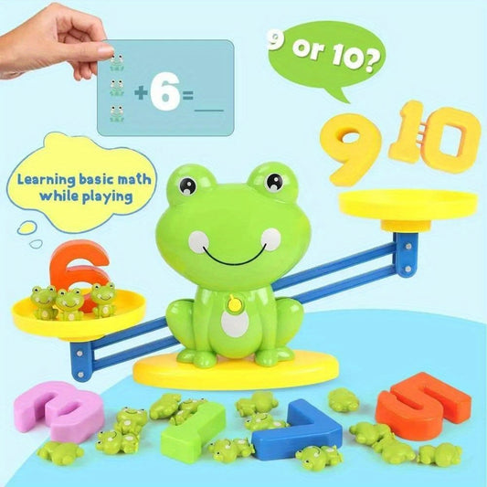 🔥LAST DAY 48% OFF🔥Educational Frog Balance Number Toy