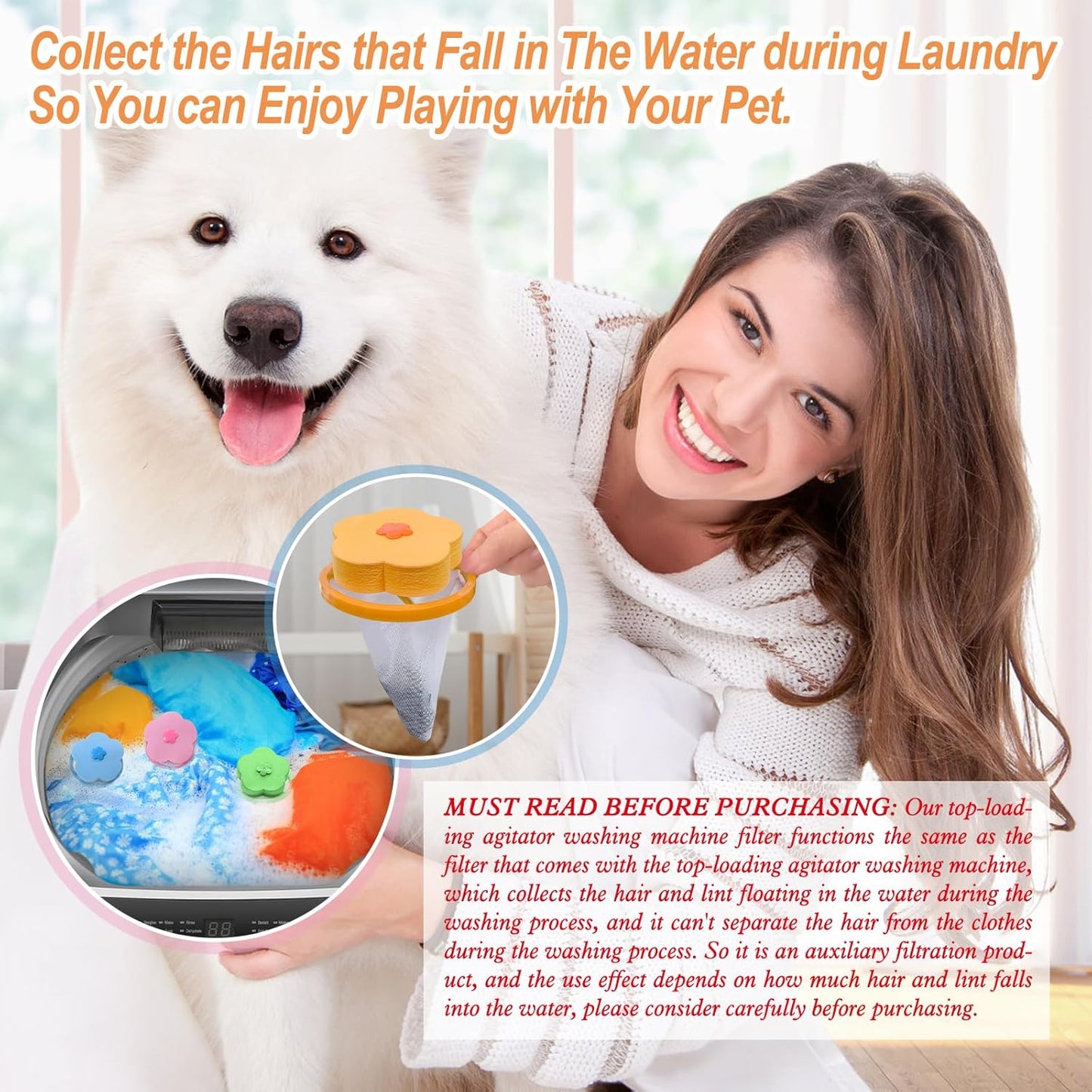 🔥LAST DAY SALE 49% OFF-Lint Catcher for Laundry✨