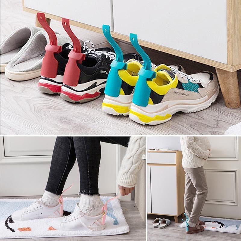 Helpers wear shoes