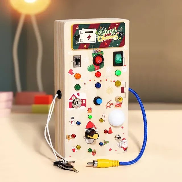 Wooden Busy Board Switch Control - Buy 2 Free Shipping