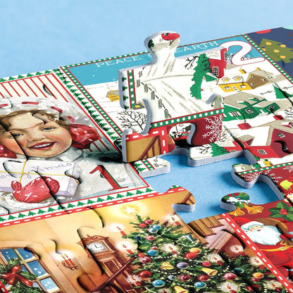 🎄Christmas Advent Calendar Jigsaw Puzzle - Buy 2 Free Shipping