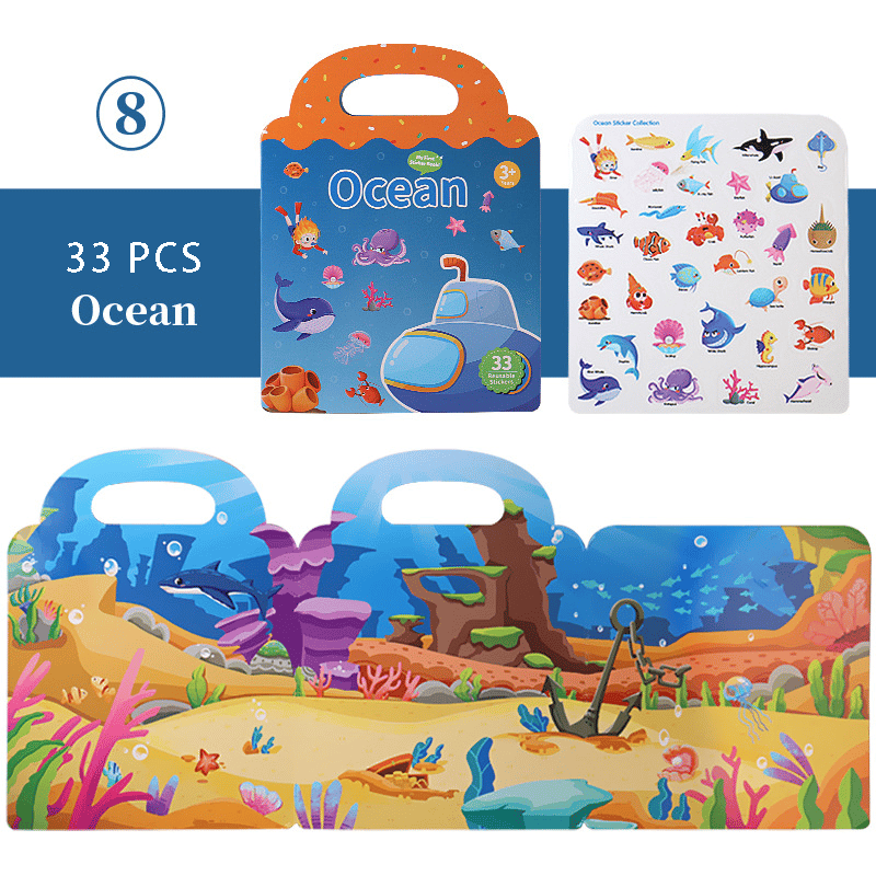🔥Last Day 50% OFF🔥Jelly Sticker Book - Buy 3 Free Shipping