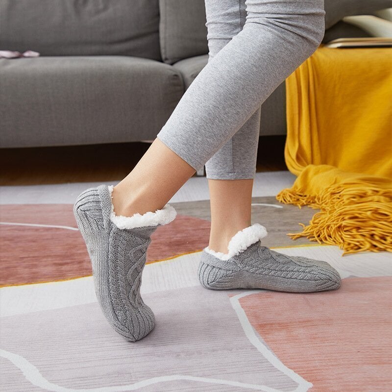 🔥Christmas sales 49% OFF🔥 Indoor Non-slip Thermal Socks - Buy 3 Free Shipping