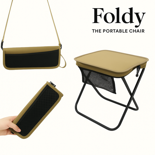 Foldable Backpack Stool Portable Folding Stool with Carry Bag Lightweight Mini Easy Carry Outdoor Chair for Travel for Travel